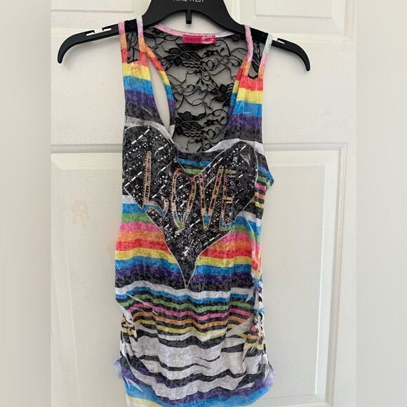 Rainbow Love Tank top/dress - Picture 1 of 3